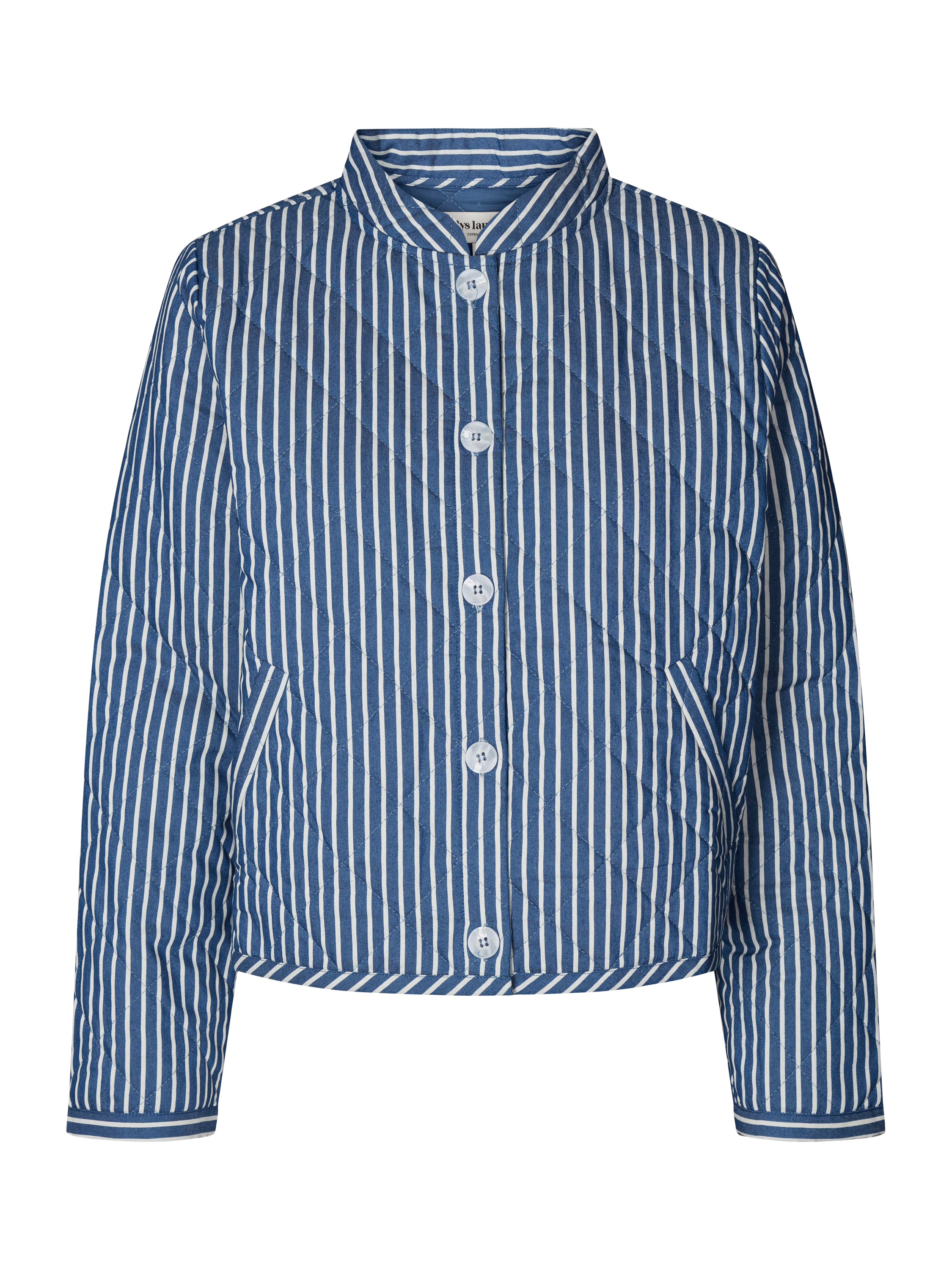Lollys Laundry Emilia Stripe Jacket, Blue