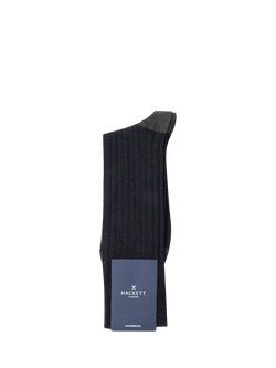 Hackett London Merino Wool Mix Socks - view 2, Navy