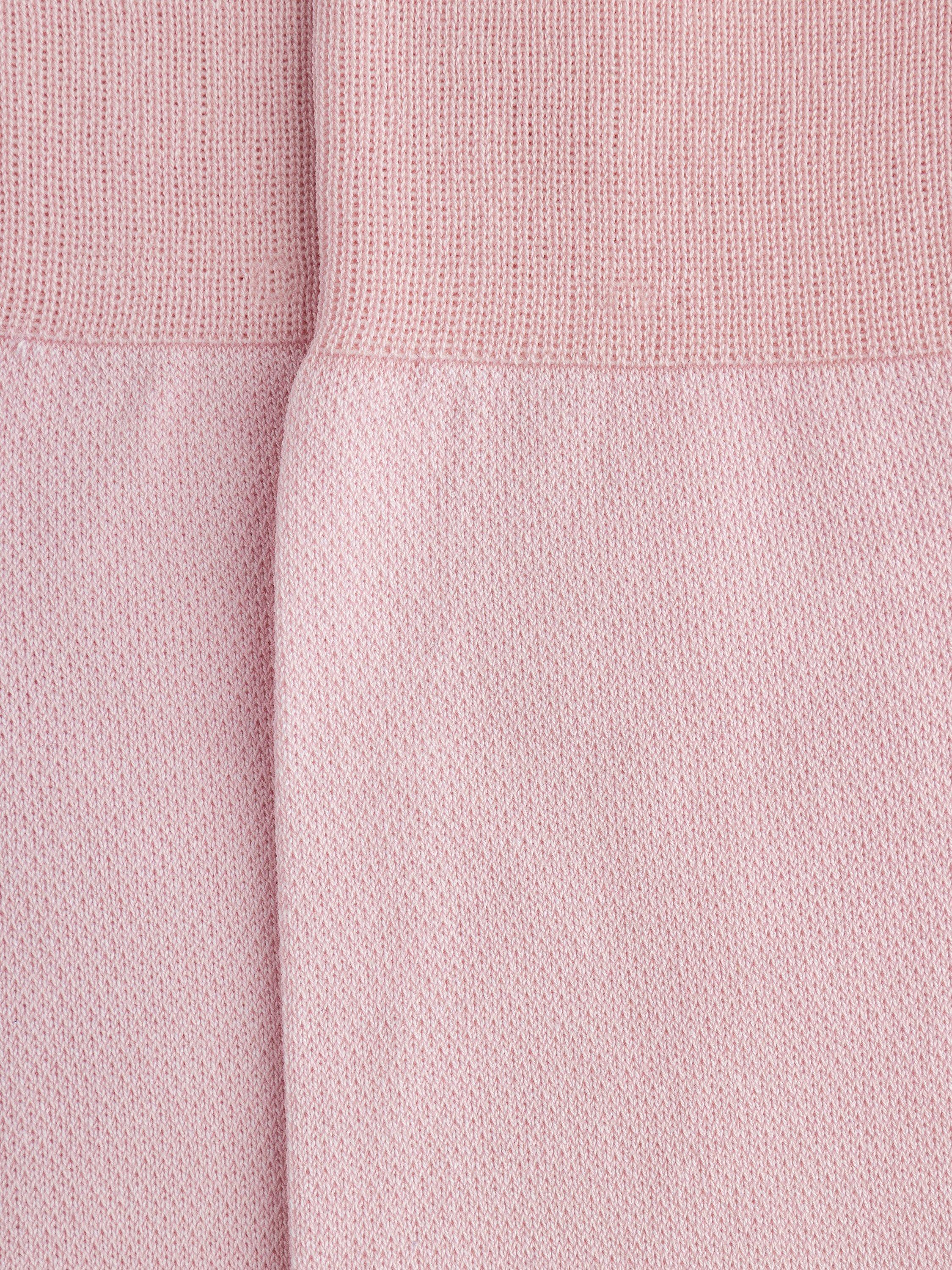Product image 4 of 4, which shows Hackett London Birdseye Pattern Cotton Socks, College Pink, M-L