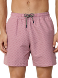 Hackett London Printed Regular Fit Swim Trunks