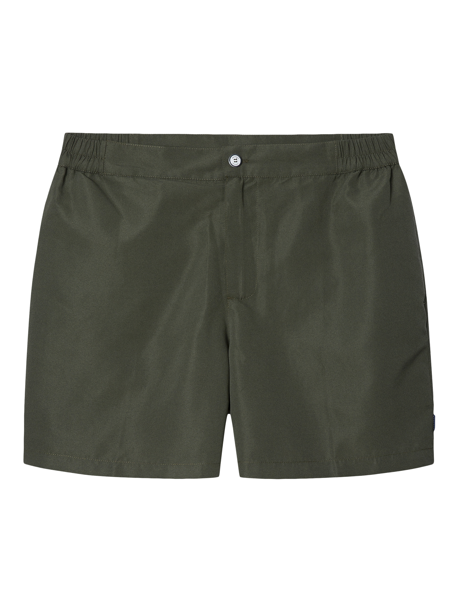 Product image 1 of 5, which shows Hackett London Tailored Fit Swim Trunks, Thyme Green, XXL
