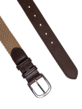 Hackett London Parachute Stretch Belt, Stone Beige