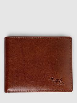 Rodd & Gunn Wakefield Slim Bi-fold Leather Wallet, Cognac