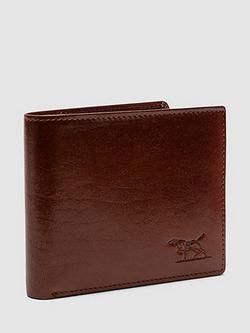 Rodd & Gunn Wakefield Slim Bi-fold Leather Wallet - view 2, Cognac
