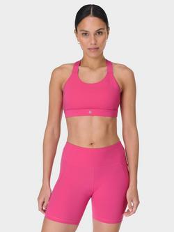 Sweaty Betty Power Medium Support Sports Bra, Fuchsia Pink, Fuchsia Pink