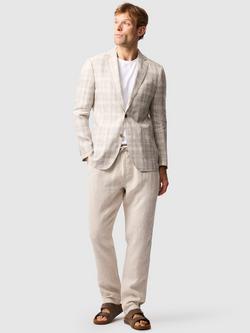 Rodd & Gunn Waverly Park Slim Fit Linen Blazer, Oatmeal - view 2, Oatmeal