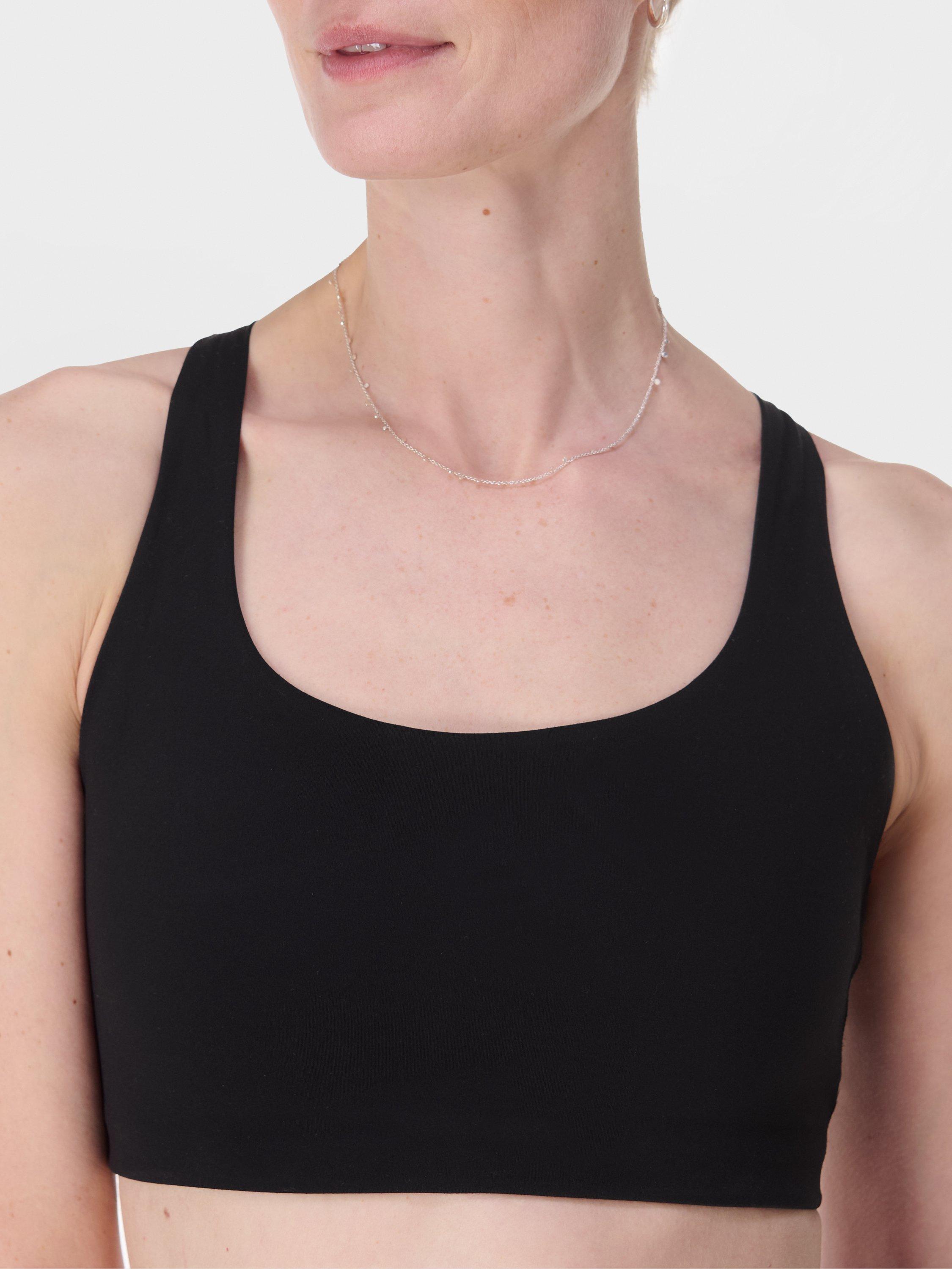 Product image 6 of 7, which shows Sweaty Betty Ultimate Studio Racerback Sports Bra, Black, XXS