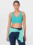 Sweaty Betty Power Pulse Sports Bra, Ripple Blue