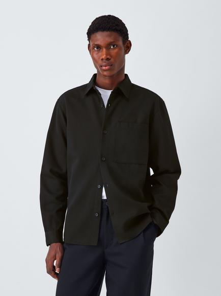 Kin Double Weave Shirt, Meteorite