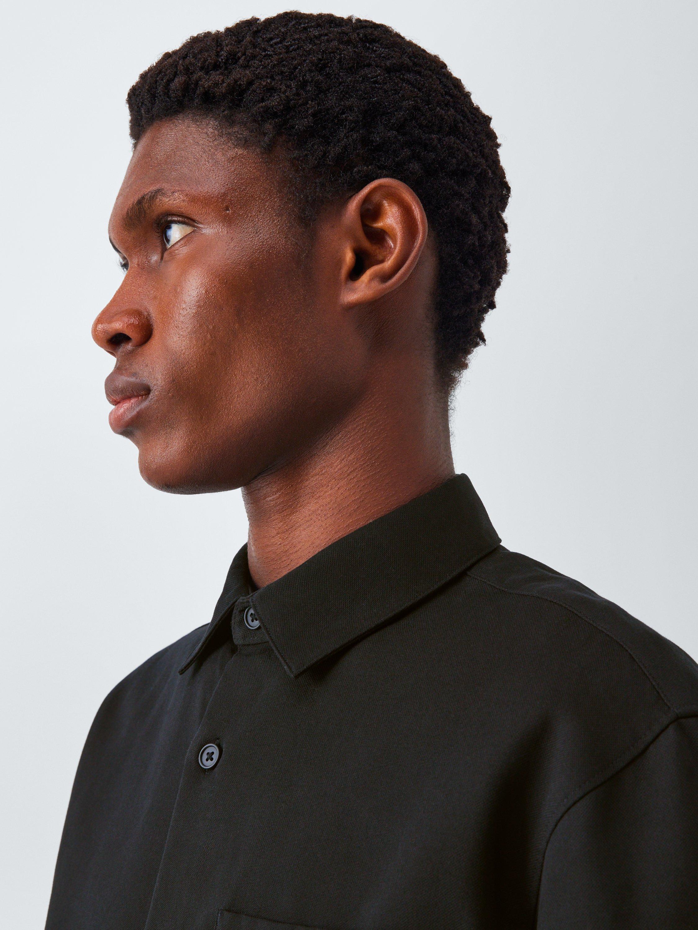 Product image 5 of 6, which shows Kin Double Weave Shirt, Meteorite, S