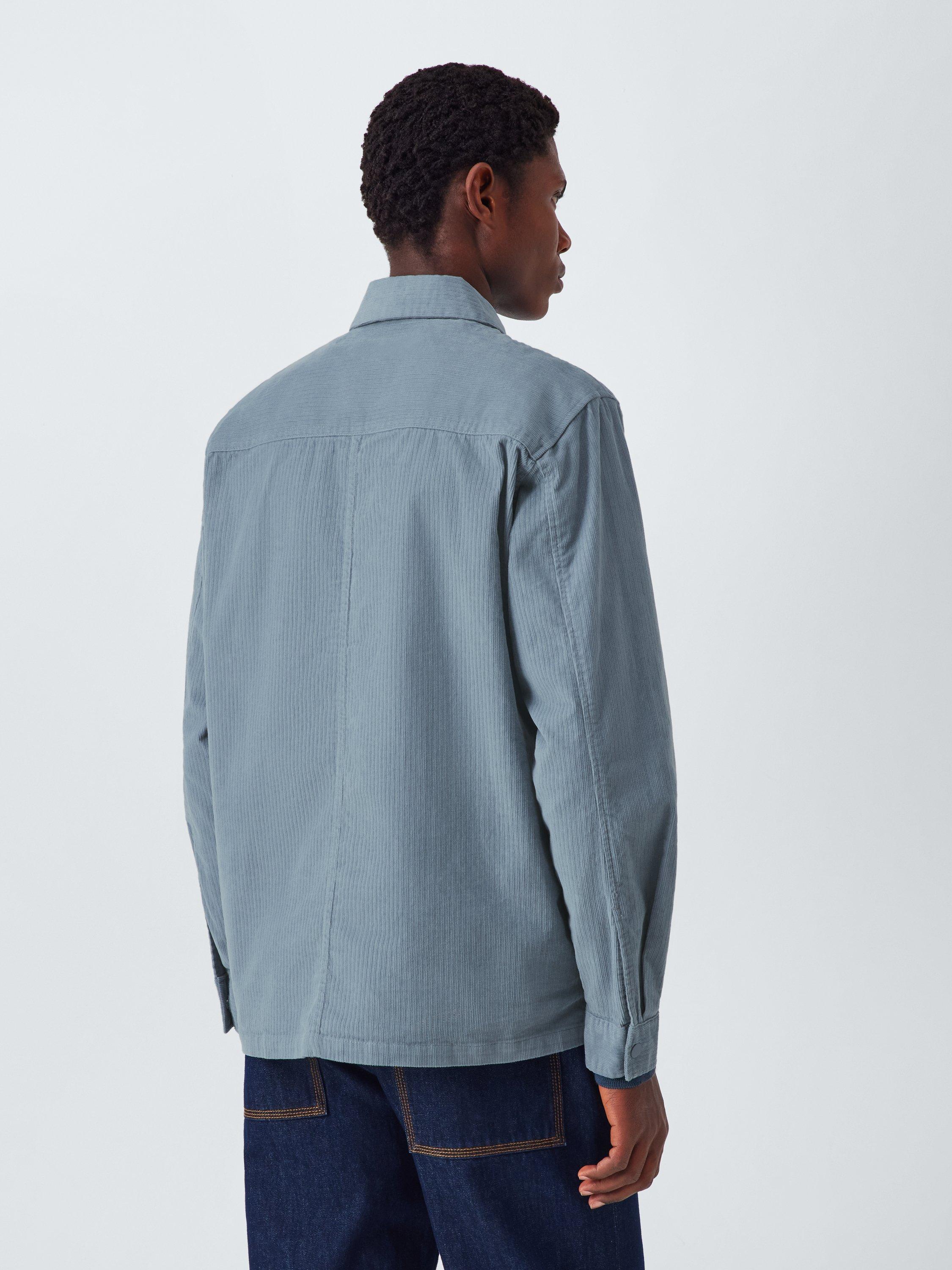 Product image 2 of 6, which shows Kin Corduroy Overshirt, Tradewinds, S
