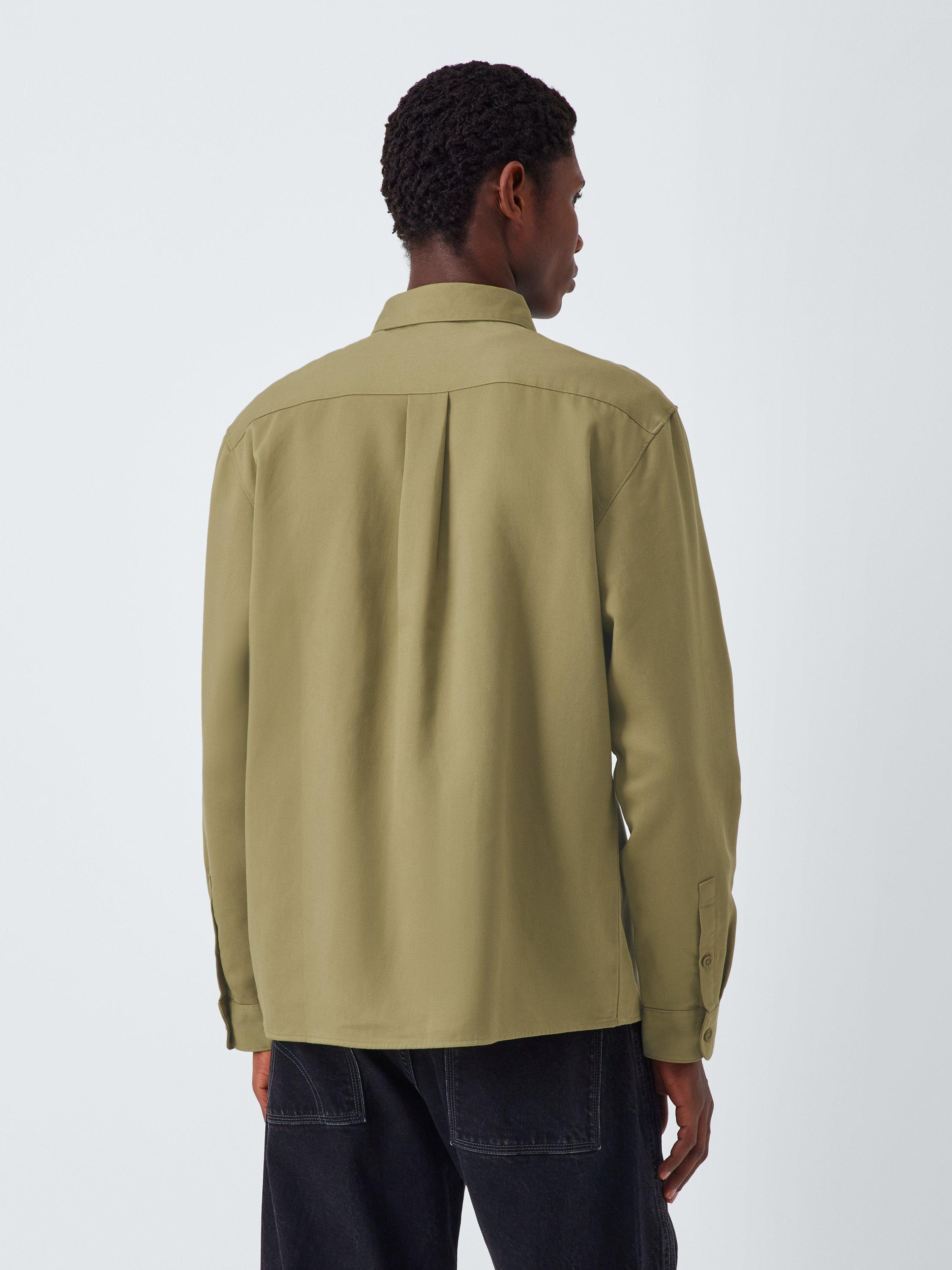 Product image 2 of 6, which shows Kin Double Weave Shirt, Dried Herb, S