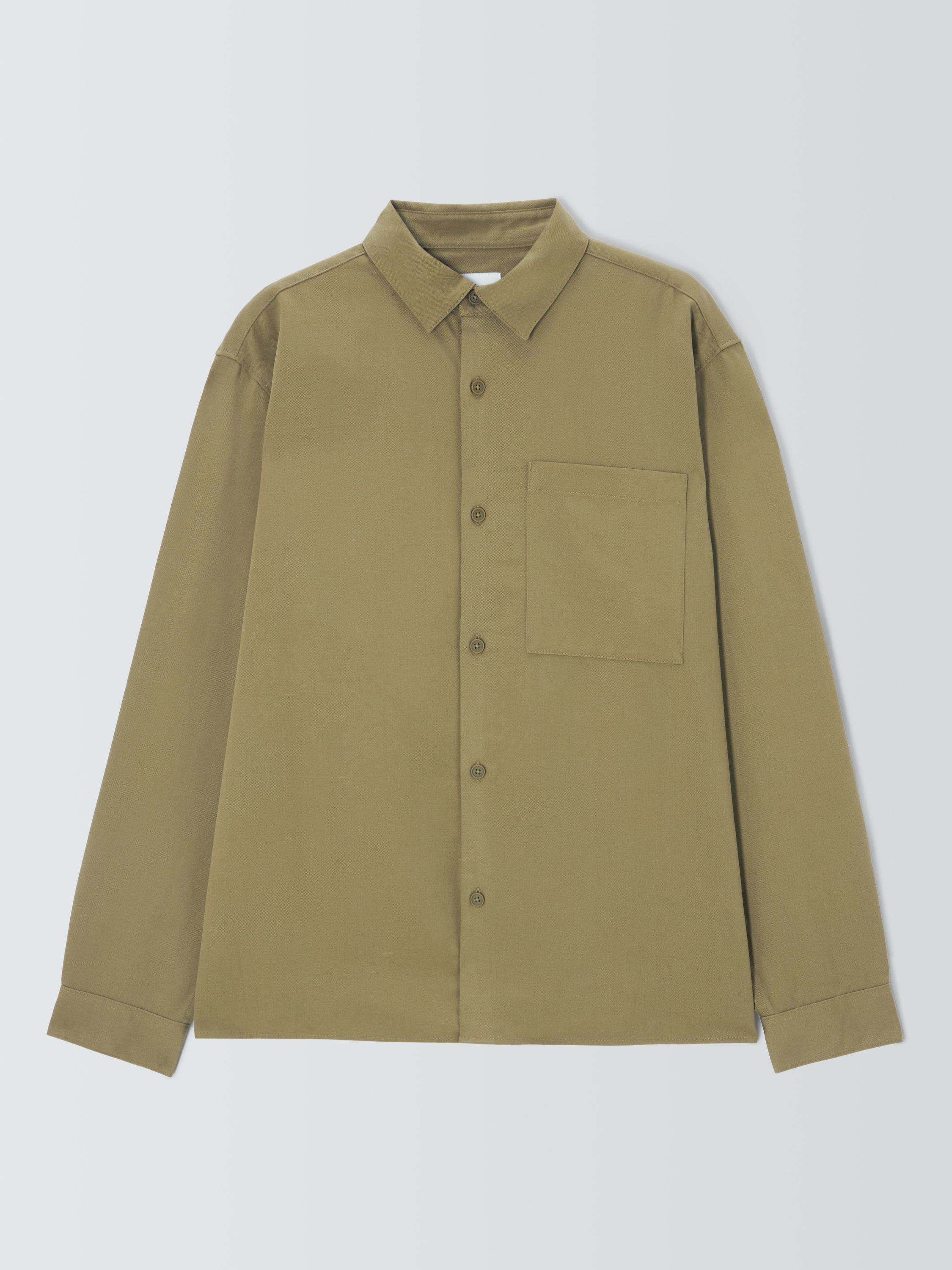 Product image 4 of 6, which shows Kin Double Weave Shirt, Dried Herb, S