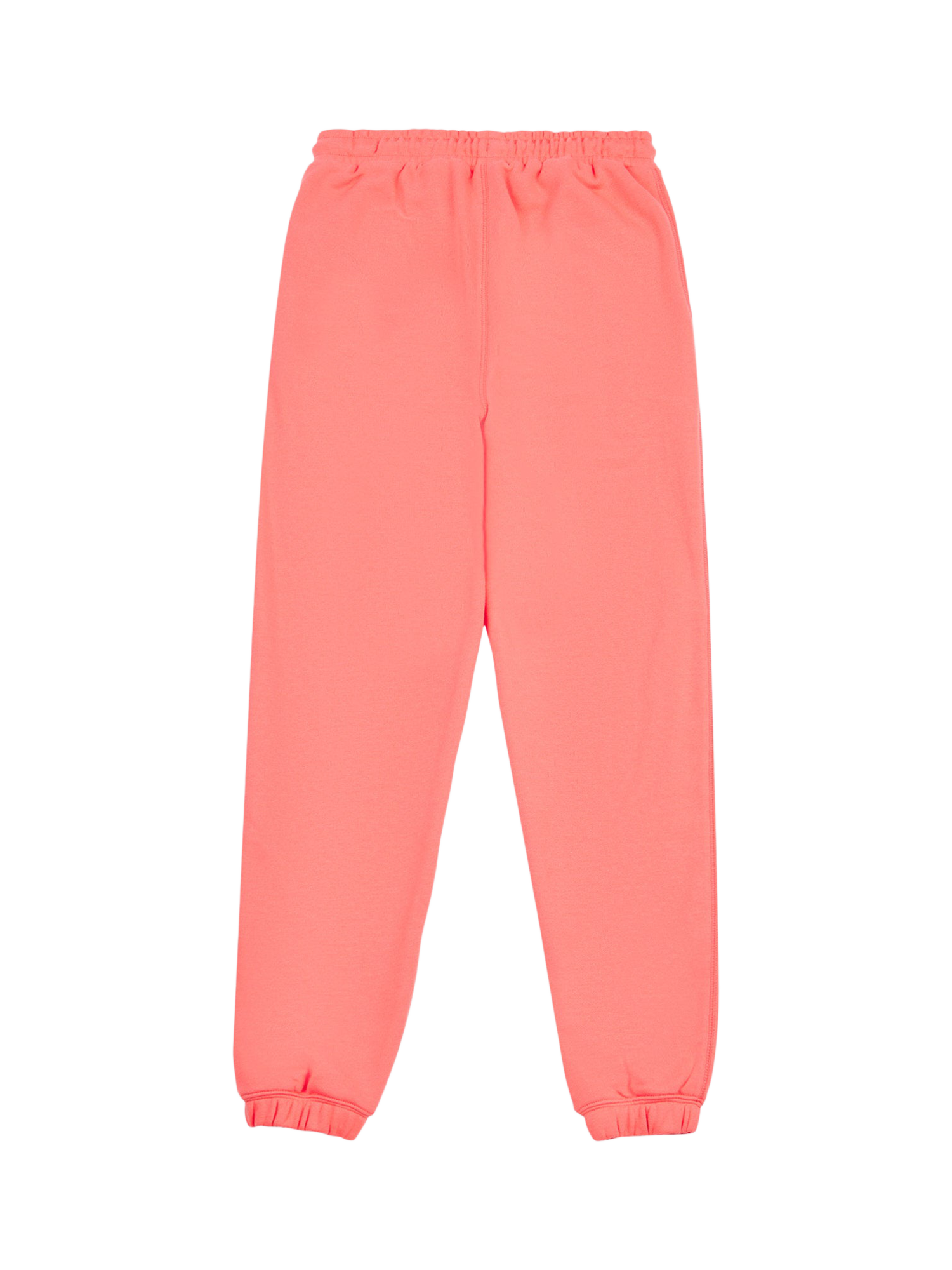 Product image 7 of 8, which shows New Balance Kids' French Terry Small Logo Jogging Bottoms, Drift Red, 7-8 years
