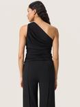 Soaked In Luxury Hanadi One Shoulder Top, Black, Black