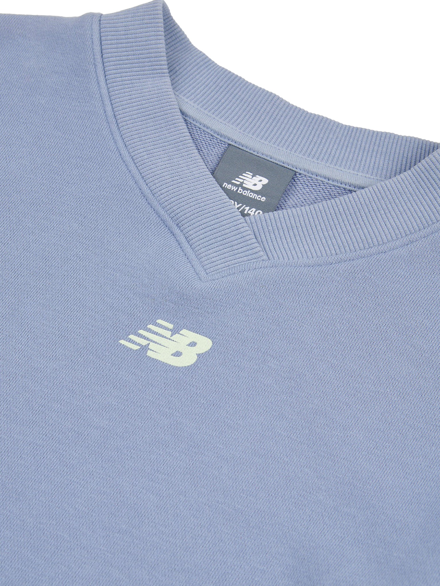 Product image 10 of 11, which shows New Balance Kids' Tennis Graphic Sweatshirt, Dusk Shower, 7-8 years