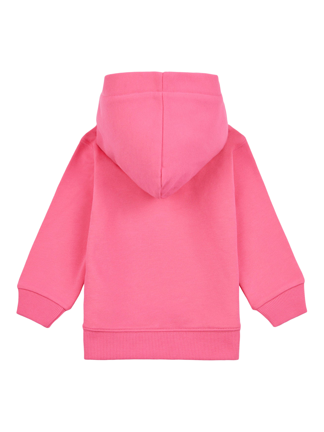 Product image 2 of 3, which shows New Balance Kids' Stacked Logo Hoodie, Dragon Berry, 12 months