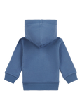 New Balance Kids' Stacked Logo Hoodie, Vintage Indigo
