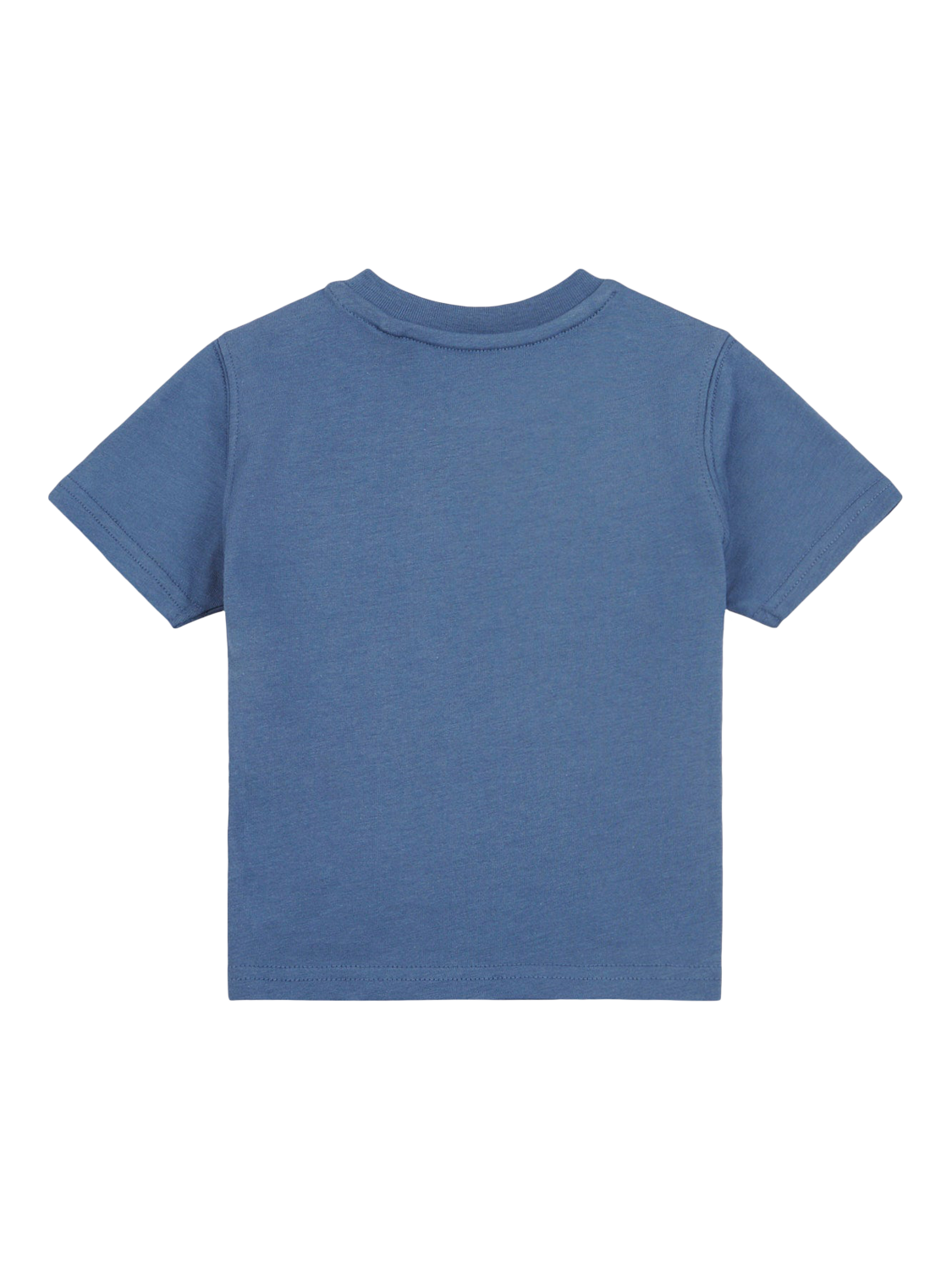 Product image 2 of 3, which shows New Balance Kids' Cotton Stack Logo T-Shirt, Vintage Indigo, 12 months