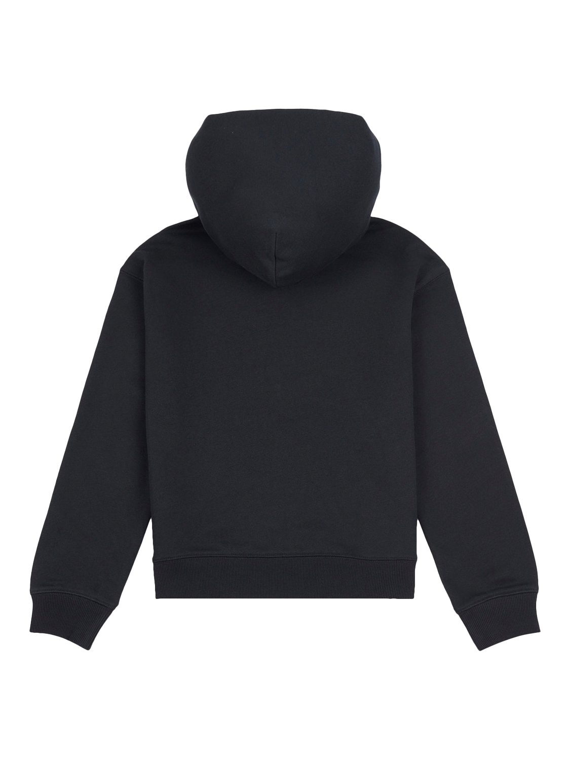 Product image 2 of 3, which shows New Balance Kids' Small Logo Hoodie, Caviar, 7-8 years