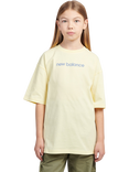 New Balance Kids' Floral Sneaker T-Shirt, Parchment