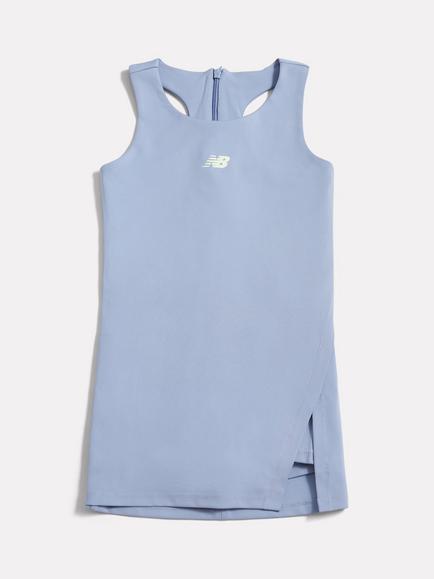 New Balance Kids' Sleeveless Exercise Dress, Dusk Shower