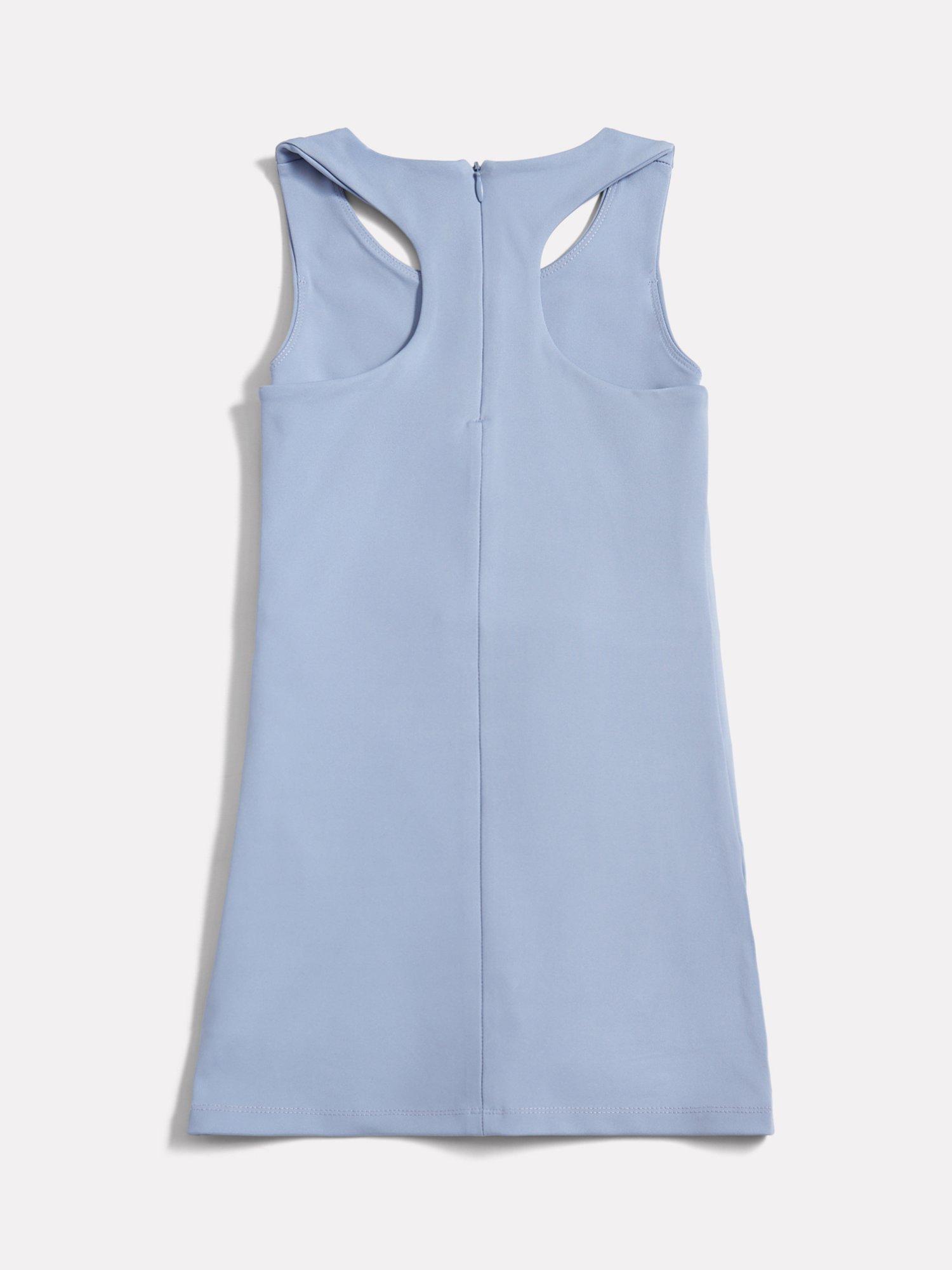 Product image 2 of 3, which shows New Balance Kids' Sleeveless Exercise Dress, Dusk Shower, 7-8 years