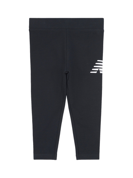 New Balance Kids' Graphic Leggings, Caviar