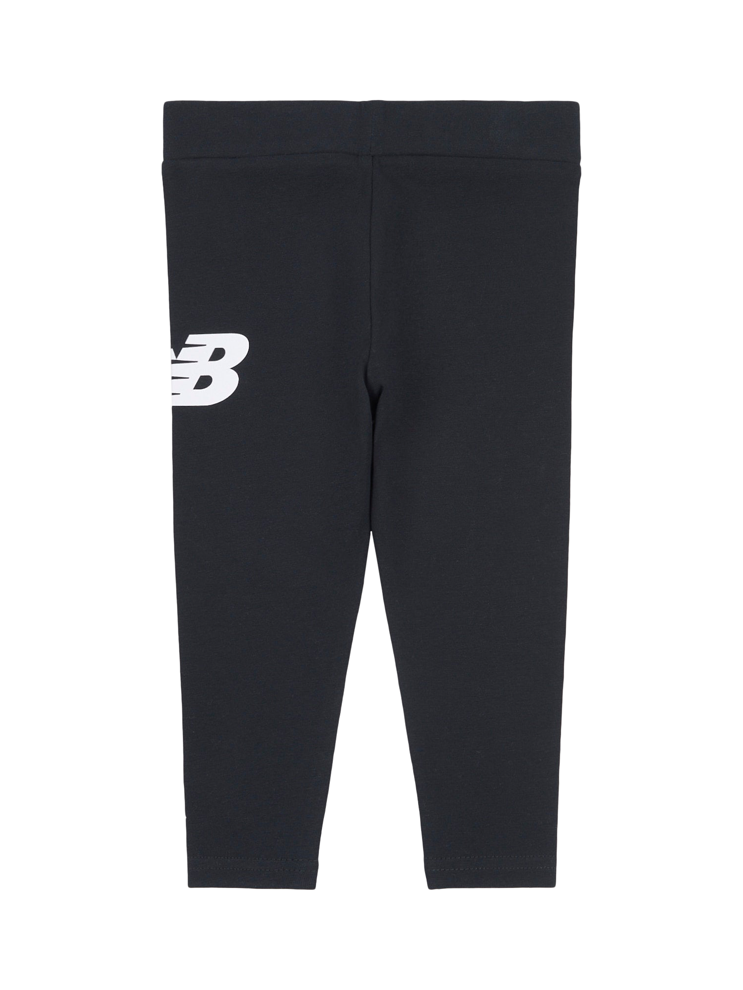 Product image 2 of 3, which shows New Balance Kids' Graphic Leggings, Caviar, 12 months
