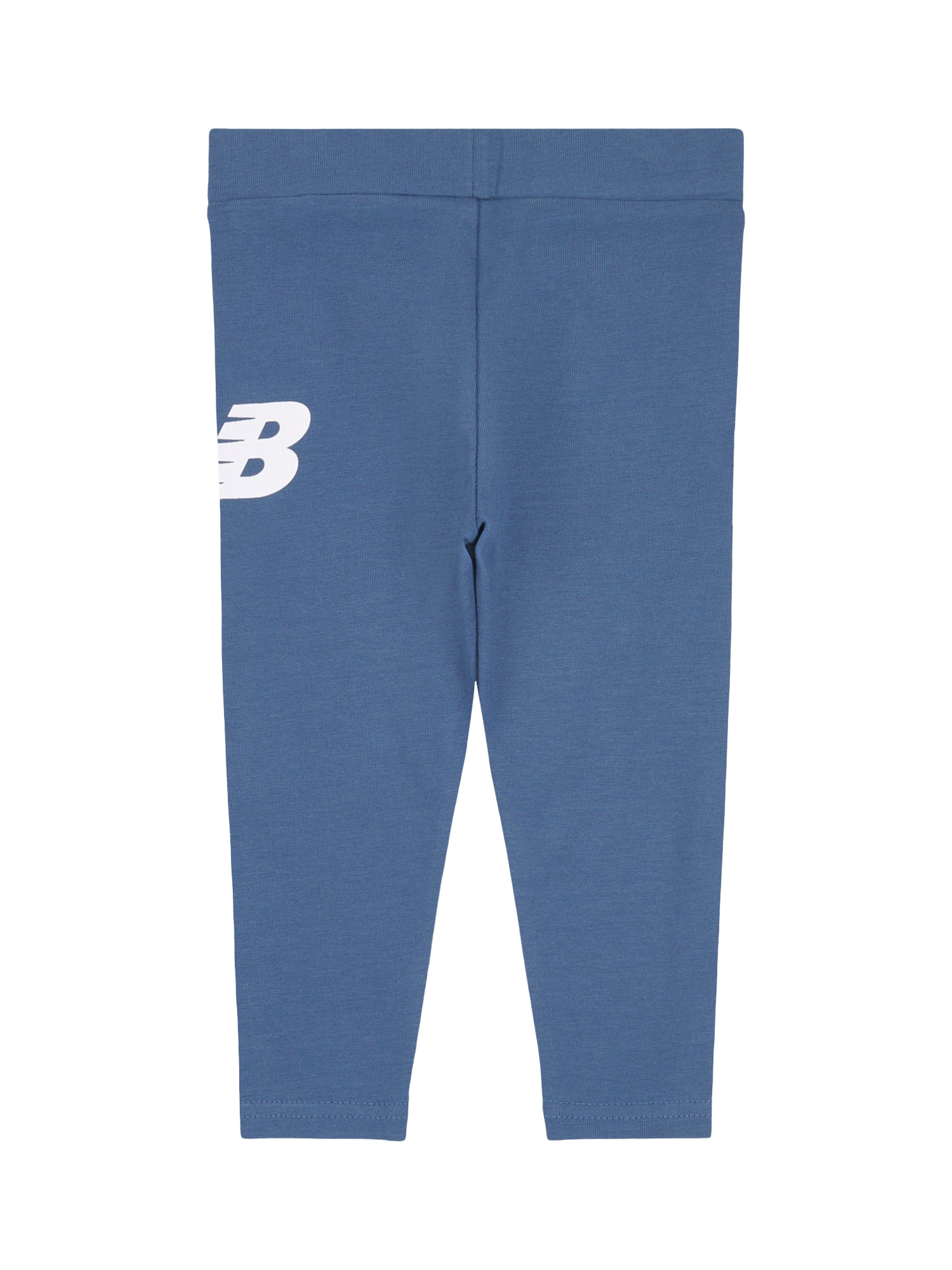 Product image 2 of 3, which shows New Balance Kids' Graphic Leggings, Vintage Indigo, 12 months