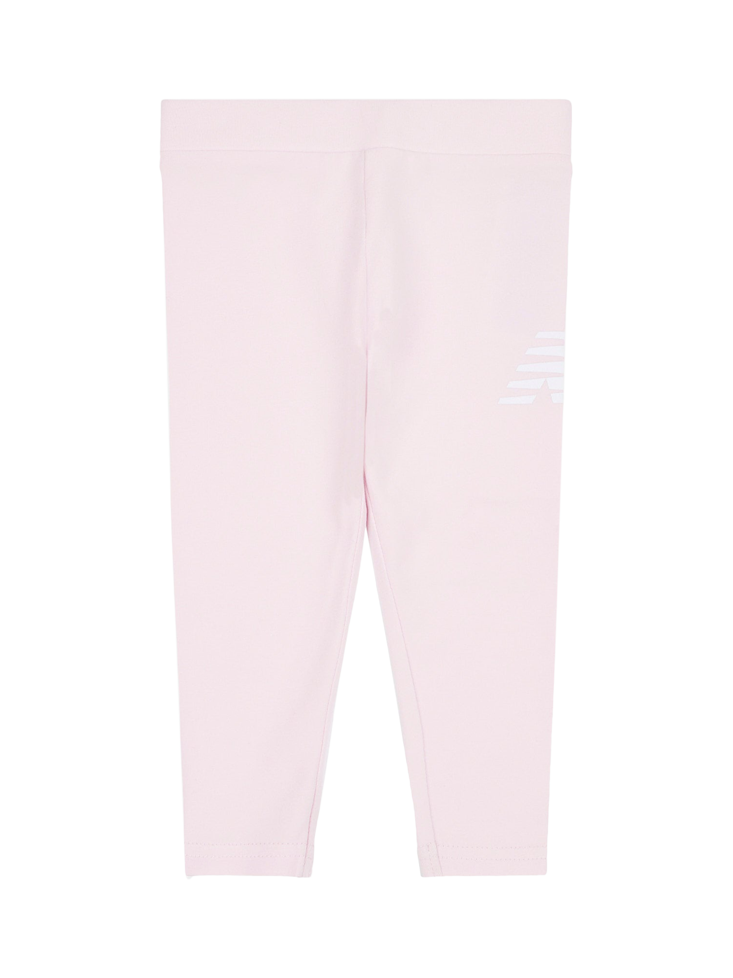 Product image 1 of 3, which shows New Balance Kids' Graphic Leggings, Light Raspberry, 12 months