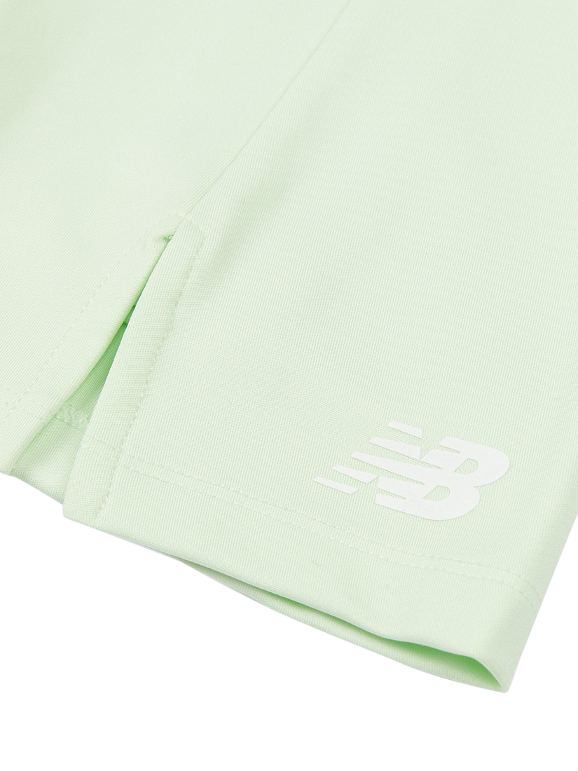 Product image 3 of 3, which shows New Balance Kids' Performance Skirt, Melon Water, 7-8 years