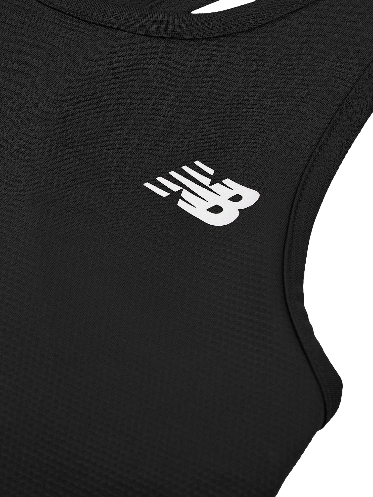 Product image 8 of 8, which shows New Balance Kids' Athletic Tank Top, Caviar, 7-8 years