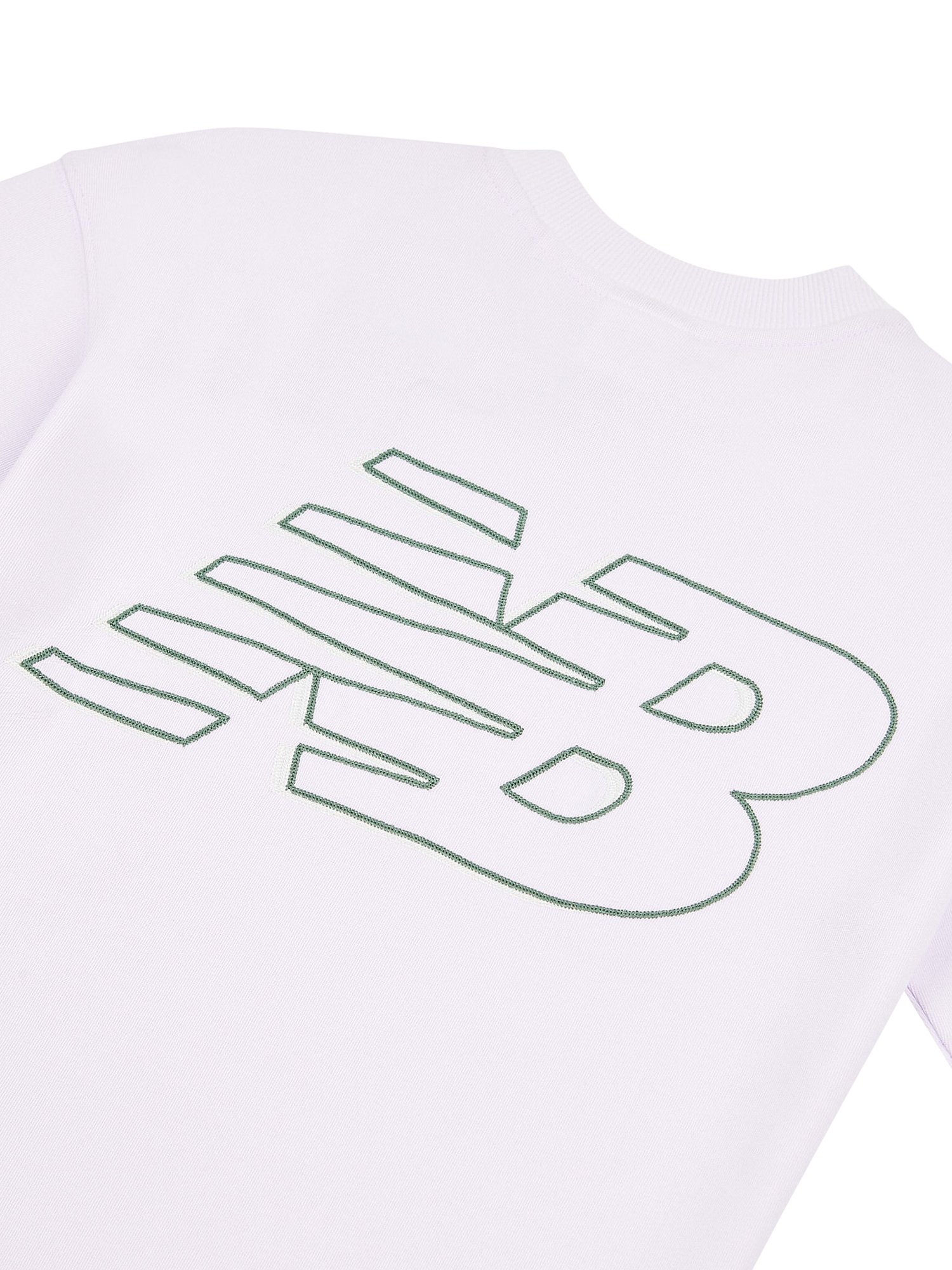 Product image 10 of 10, which shows New Balance Kids' T23 Cross Neck T-Shirt, Bright Lavender, 7-8 years