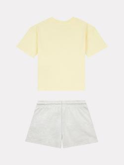 New Balance Kids' Cotton T-Shirt and Shorts Set - view 2, Parchment