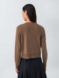 John Lewis Crew Neck Merino Wool Cardigan