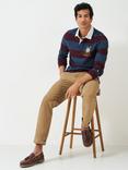 Crew Clothing Callington Rugby Shirt, Blue