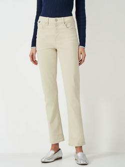 Crew Clothing Straight Leg Jeans - view 2, Stone