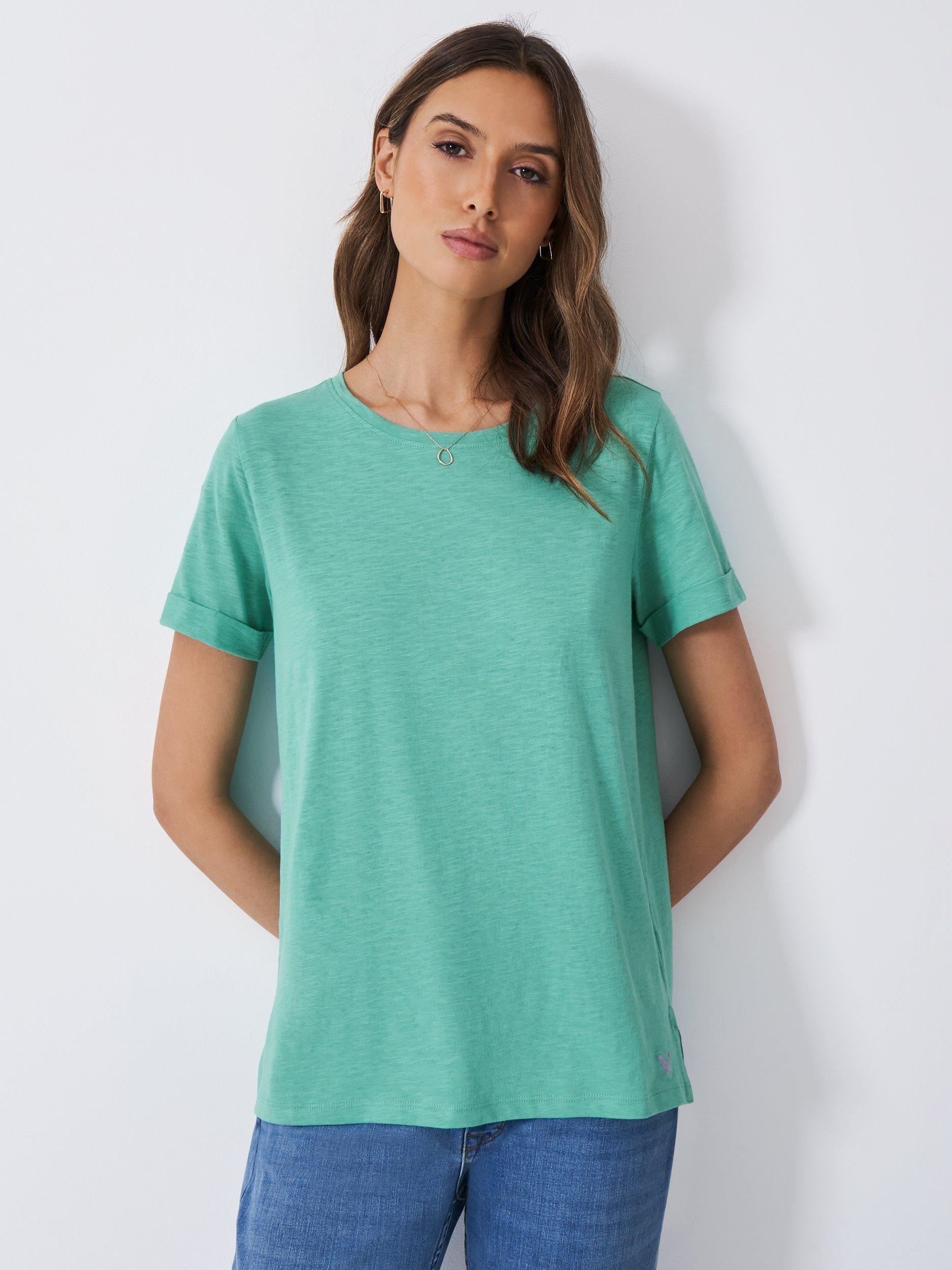 Crew Clothing Slub Crew Neck T-Shirt