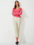 Crew Clothing Capri Chinos, Stone