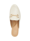 Dune London Glairing Snaffle Trim Backless Leather Loafers