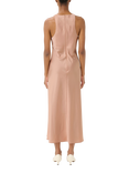Gestuz Ceri Sleeveless Straight Midi Dress, Rose Dust