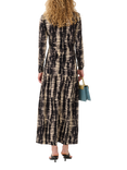 Gestuz Emilia Abstract Maxi Dress, Butter Yellow