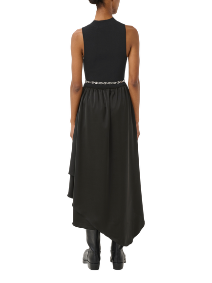 Gestuz Sama Asymmetric Sleeveless Dress, Black - view 2, Black