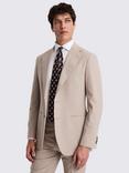 Moss x Barberis Tailored Fit Wool Blend Suit Jacket, Neutral