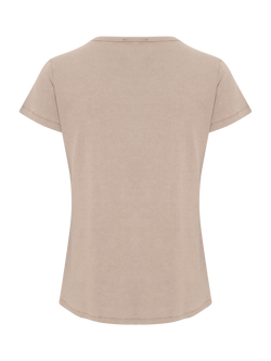 MY ESSENTIAL WARDROBE Mandy T-Shirt, Mid Brown - view 2, Mid Brown