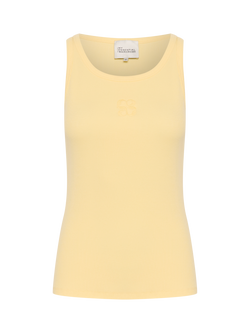 MY ESSENTIAL WARDROBE Mandy Vest Top, Mid Yellow, Mid Yellow