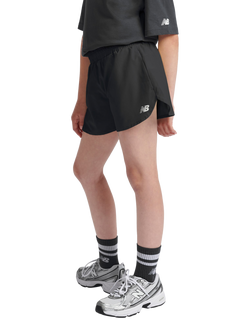 New Balance Kids' Athletics Woven Shorts - view 2, Caviar