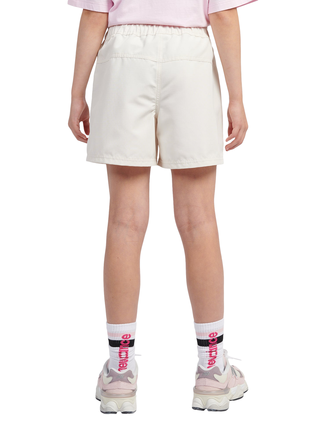 Product image 3 of 8, which shows New Balance Kids' Premium Zip Pocket Shorts, Linen, 7-8 years