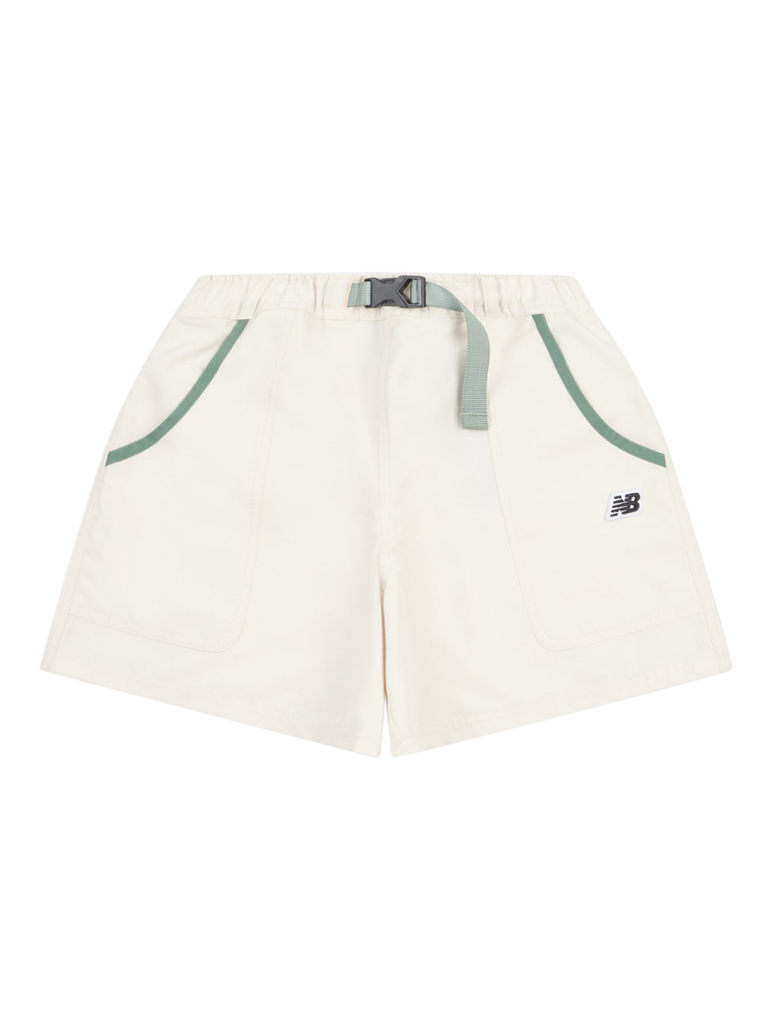 Product image 6 of 8, which shows New Balance Kids' Premium Zip Pocket Shorts, Linen, 7-8 years